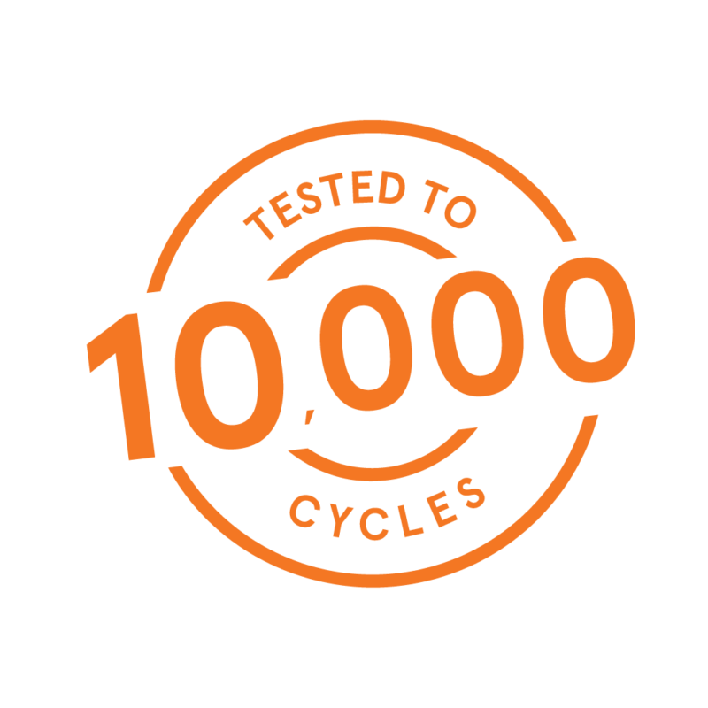 Certified to 10000 cycles CMYK-01 10000 cycles CMYK-01
