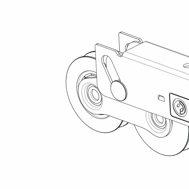 1000 Series | Sliding Door Roller | Anthony Innovations